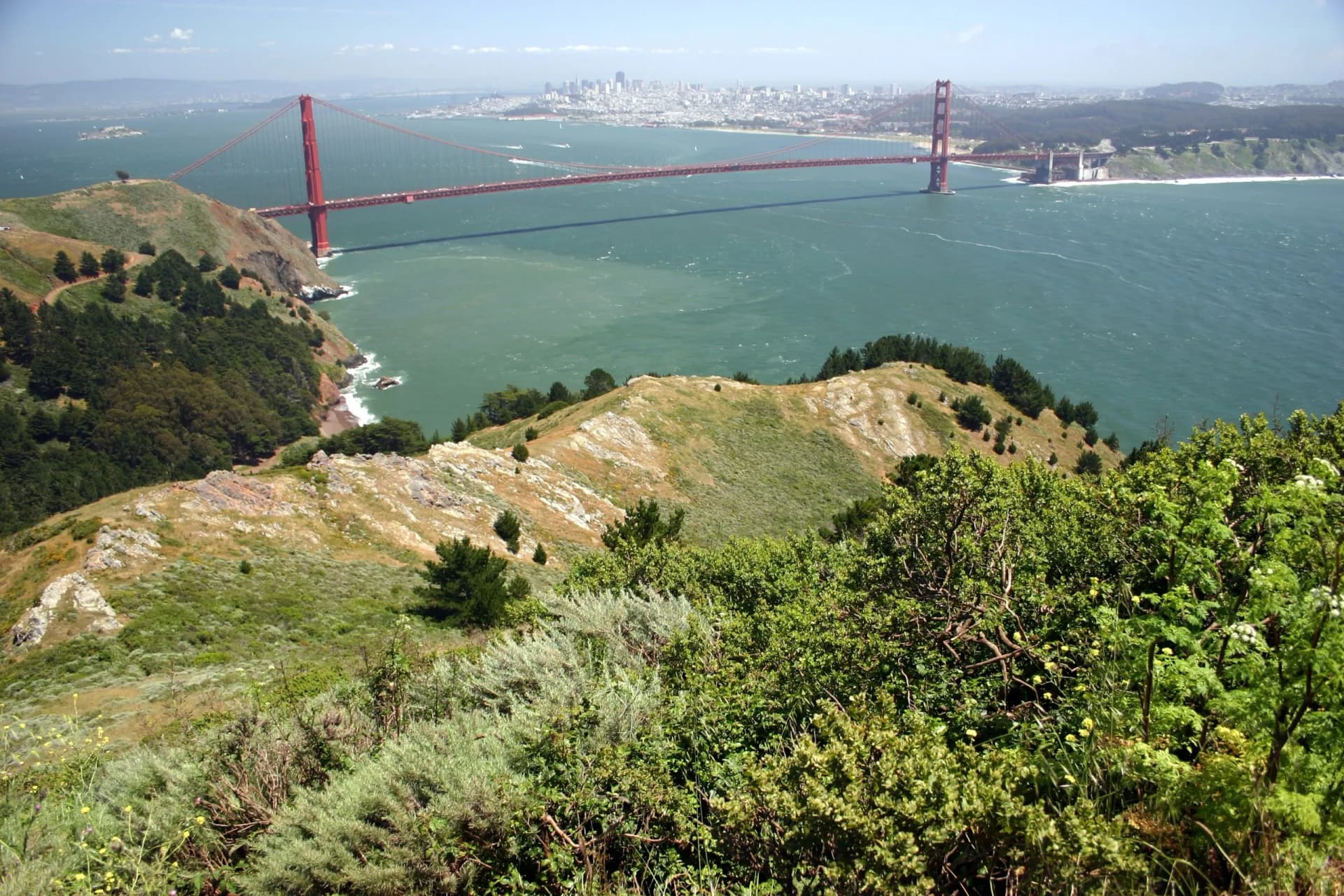 marin headlands view