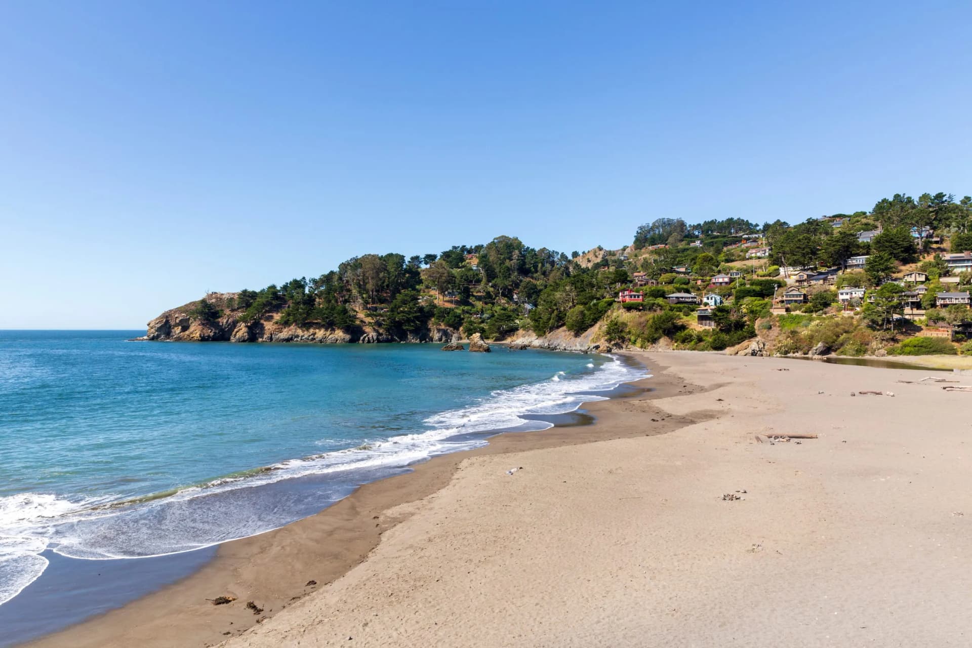 Muir Beach in Western Marin County, California, USA