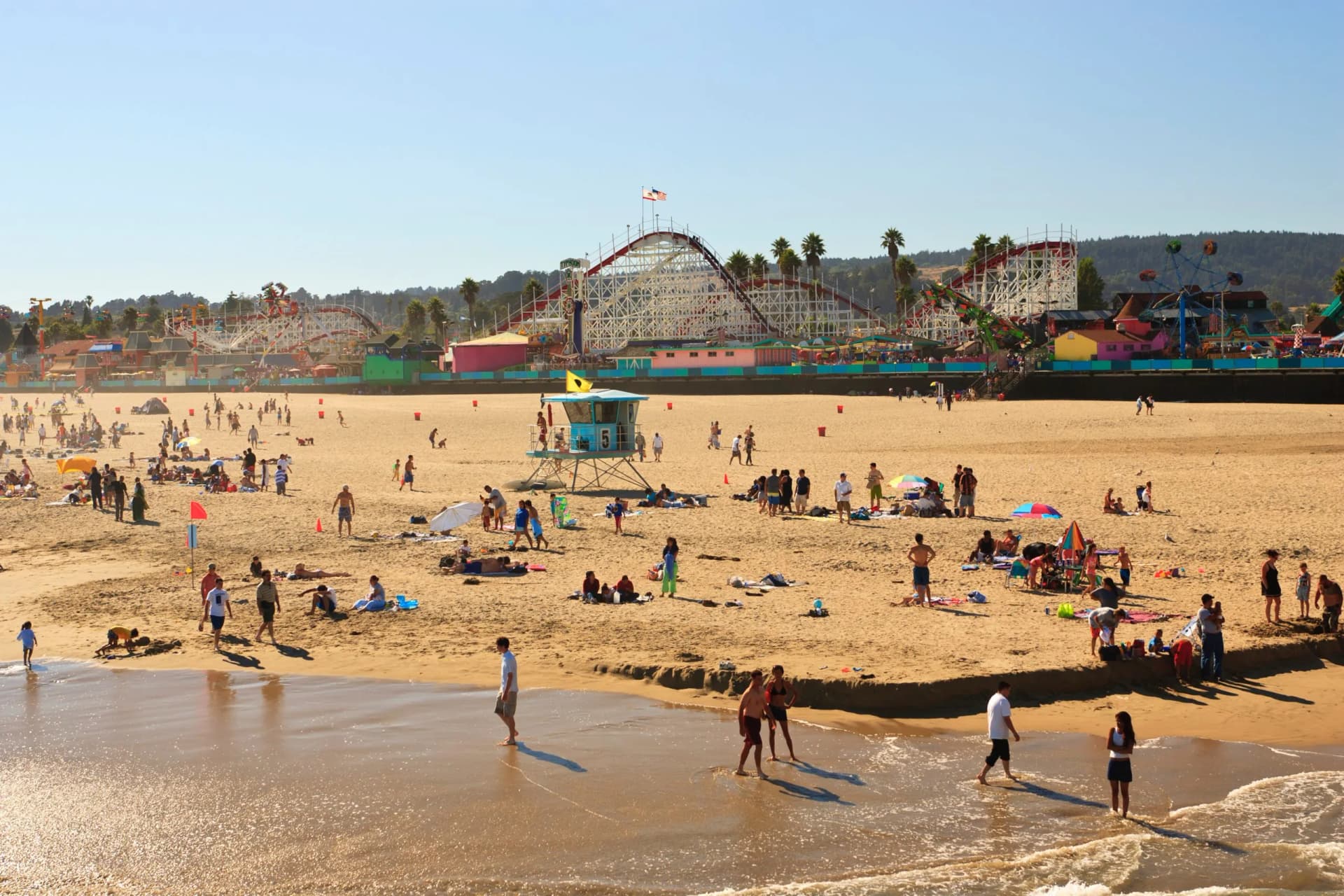 Santa Cruz Beach and Boardwalk, Santa Cruz, California, USA