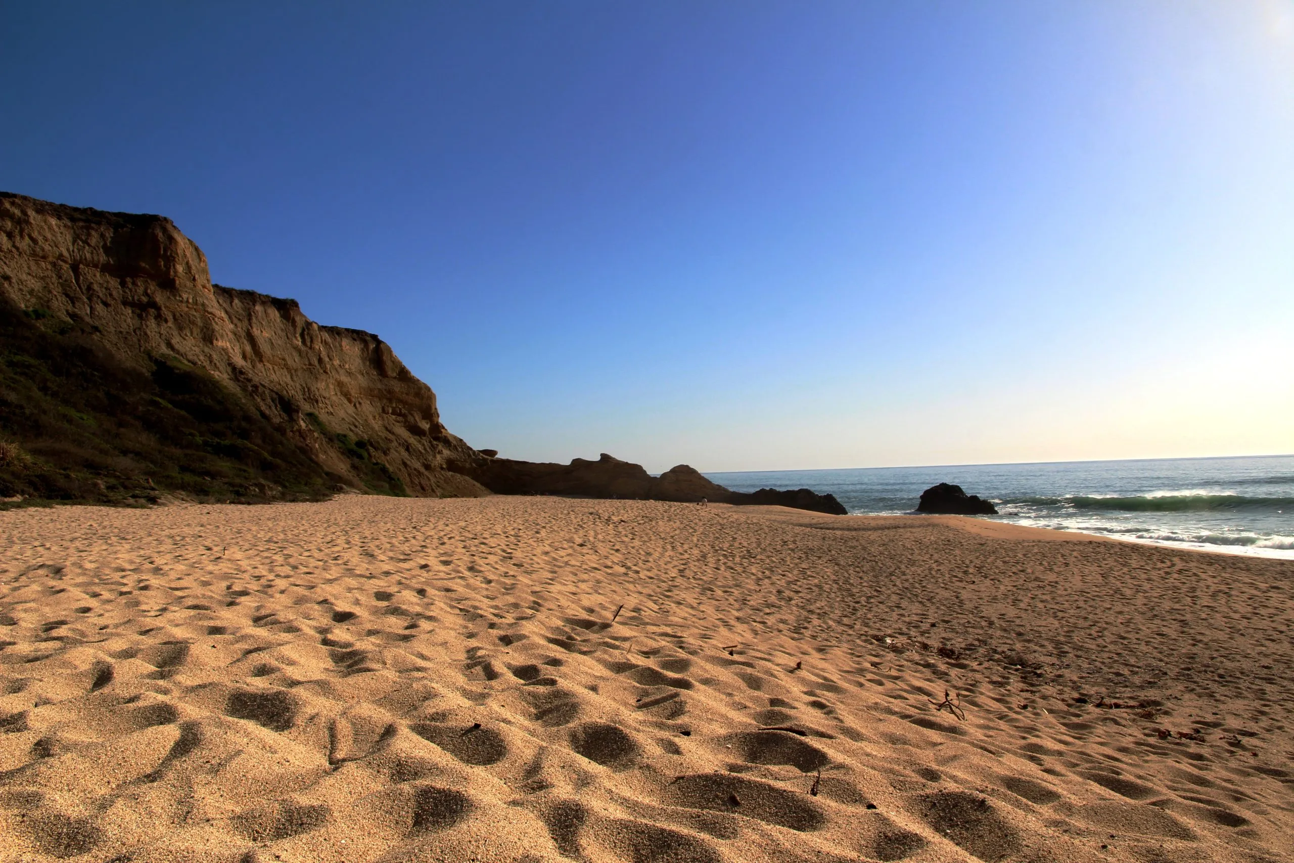 COWELL-PURISIMA COASTAL TRAIL in Half Moon Bay, California.